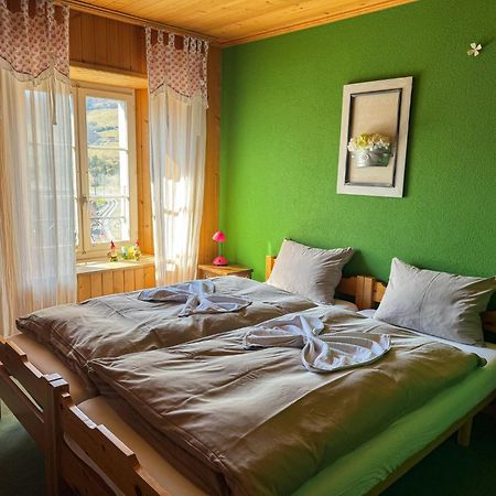 Auberge De L'Ange Albeuve Exteriör bild