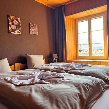 Auberge De L'Ange Albeuve Exteriör bild