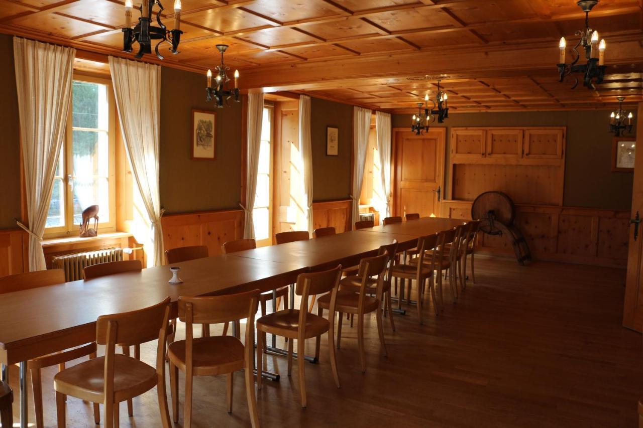 Auberge De L'Ange Albeuve Exteriör bild