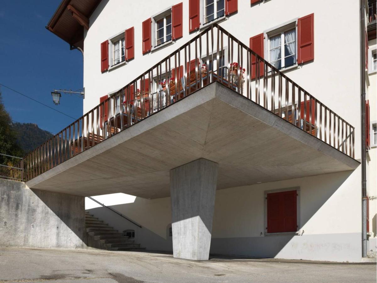 Auberge De L'Ange Albeuve Exteriör bild