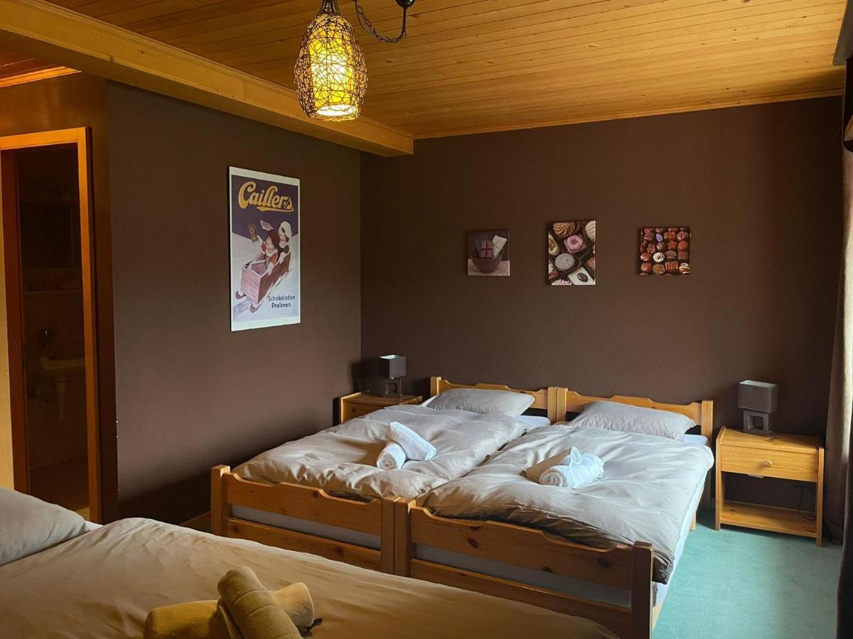 Auberge De L'Ange Albeuve Exteriör bild
