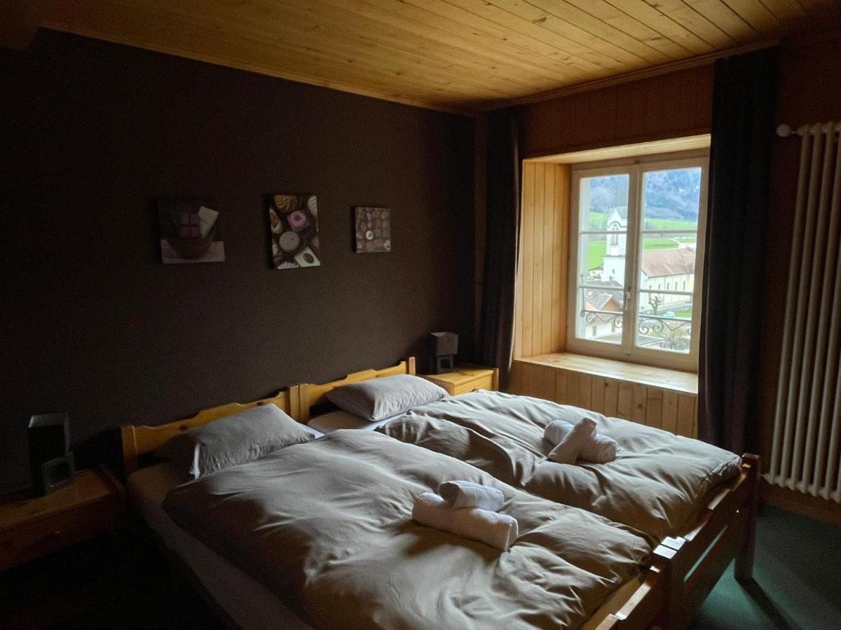 Auberge De L'Ange Albeuve Exteriör bild